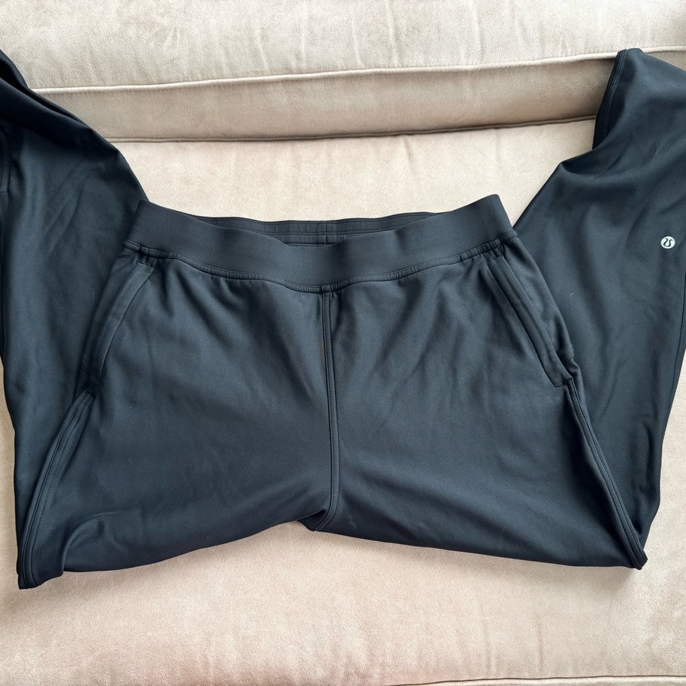 Lululemon Adapted State HR Fleece Jogger pant black in excellent condition 10 - Picture 10 of 13